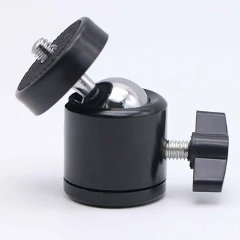 Mini Ball Head 1/4" Mount for Camera Tripod ballhead for Nikon Canon DSLR Camera Dsr Mount Stand for tripod led ring light
Mini Ball Head 1/4" Mount for Camera Tripod ballhead for Nikon Canon DSLR Camera Dsr Mount Stand for tripod led ring light