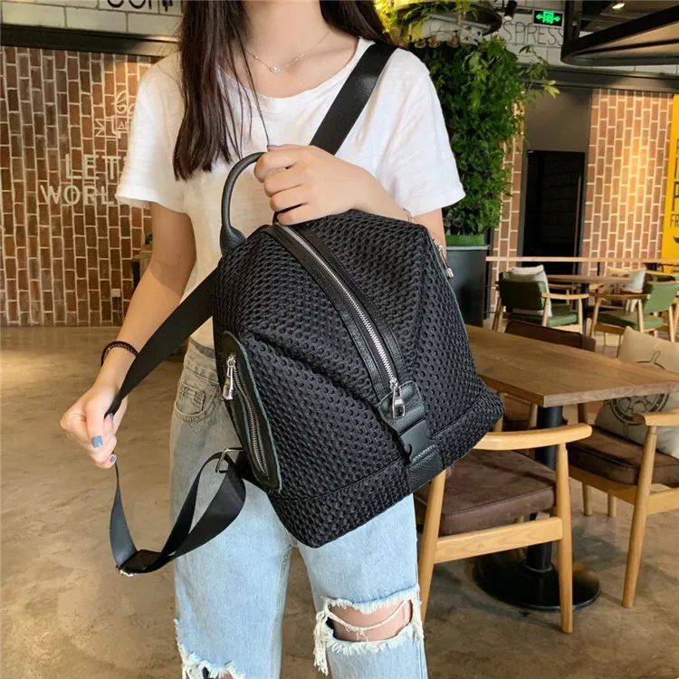 2019 New Style Fashion Korean-style Versatile WOMEN'S Bag Large Capacity Casual Female Backpack Cool Travel Bag WOMEN'S Backpack 
2019 New Style Fashion Korean-style Versatile WOMEN'S Bag Large Capacity Casual Female Backpack Cool Travel Bag WOMEN'S Backpack