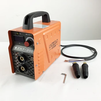 ZX7-200 mini digital ARC MMA welder household Portable DC inverter manual ARC welding machine 
ZX7-200 mini digital ARC MMA welder household Portable DC inverter manual ARC welding machine