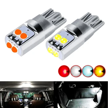 2PCS T10 W5W Super Bright Wedge Parking Steering Side Light Reading Lamp Bulb Blue/Red/White/Amber Accessori Auto Car LED Lights
2PCS T10 W5W Super Bright Wedge Parking Steering Side Light Reading Lamp Bulb Blue/Red/White/Amber Accessori Auto Car LED Lights