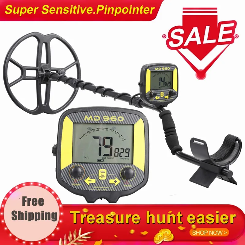 MD960 Underground Metal Gold Detector Portable Gold Treasure Finder Easy Installation Metal Detecting Treasure Metal Detector
MD960 Underground Metal Gold Detector Portable Gold Treasure Finder Easy Installation Metal Detecting Treasure Metal Detector