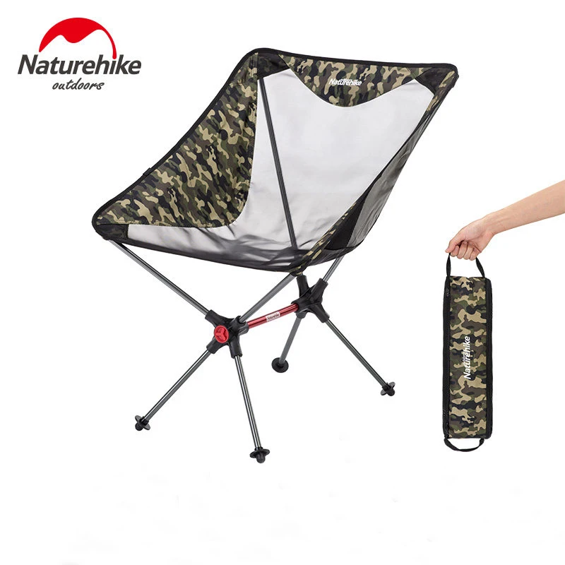 Naturehike Outdoor Folding Chair Ultralight Portable High Load Seat Camping Hiking Beach Travel Picnic Chairs | Спорт и развлечения