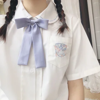 Women Cute Unicorn Dream Embroidery Casual Blouse Teen Girls Summer New JK Uniform Loose Short Sleeve Shirt Tops College style
Women Cute Unicorn Dream Embroidery Casual Blouse Teen Girls Summer New JK Uniform Loose Short Sleeve Shirt Tops College style