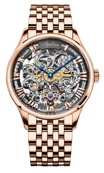 AGELOCER Caliber.A 4710 Mechanical Movement Skelenton Luxury Dress Wristwatch 
AGELOCER Caliber.A 4710 Mechanical Movement Skelenton Luxury Dress Wristwatch