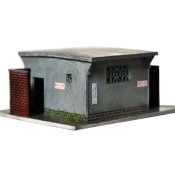 1:87 HO Scale Railway Station Rest Room DIY Sand Table Assemble Building - Q1 Grey
1:87 HO Scale Railway Station Rest Room DIY Sand Table Assemble Building - Q1 Grey