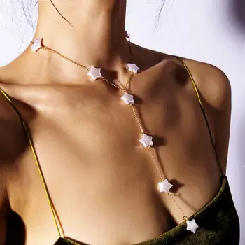 Pentagram Imitation Pearl Necklace Alloy Clavicle Chain Sweet Heart Single-layer Geometric Necklace Jewelry Gift for Women girls
Pentagram Imitation Pearl Necklace Alloy Clavicle Chain Sweet Heart Single-layer Geometric Necklace Jewelry Gift for Women girls