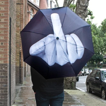 Creative Cool Middle Finger Umbrella Rain Women Parasol men Umbrella Fashion Impact Umbrellas Black Middle Finger Umbrellas
Creative Cool Middle Finger Umbrella Rain Women Parasol men Umbrella Fashion Impact Umbrellas Black Middle Finger Umbrellas