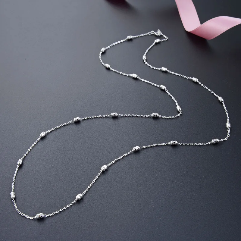 925 Sterling Simple 35 Car Flower Cross Package 3.0 Grid Column Necklace Choker Sweater Chain Korean-style Fashion Jewelry
925 Sterling Simple 35 Car Flower Cross Package 3.0 Grid Column Necklace Choker Sweater Chain Korean-style Fashion Jewelry