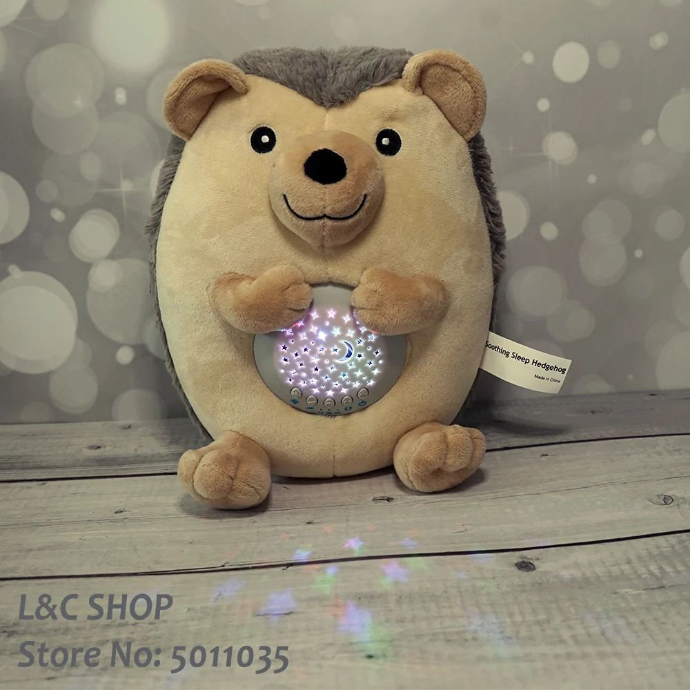 Newborn Toys Appease Soothing Sleep Aid Lullabies White Noise Machine with Timer+Hedgehog Plush Toy+Night Light Projector
Newborn Toys Appease Soothing Sleep Aid Lullabies White Noise Machine with Timer+Hedgehog Plush Toy+Night Light Projector
