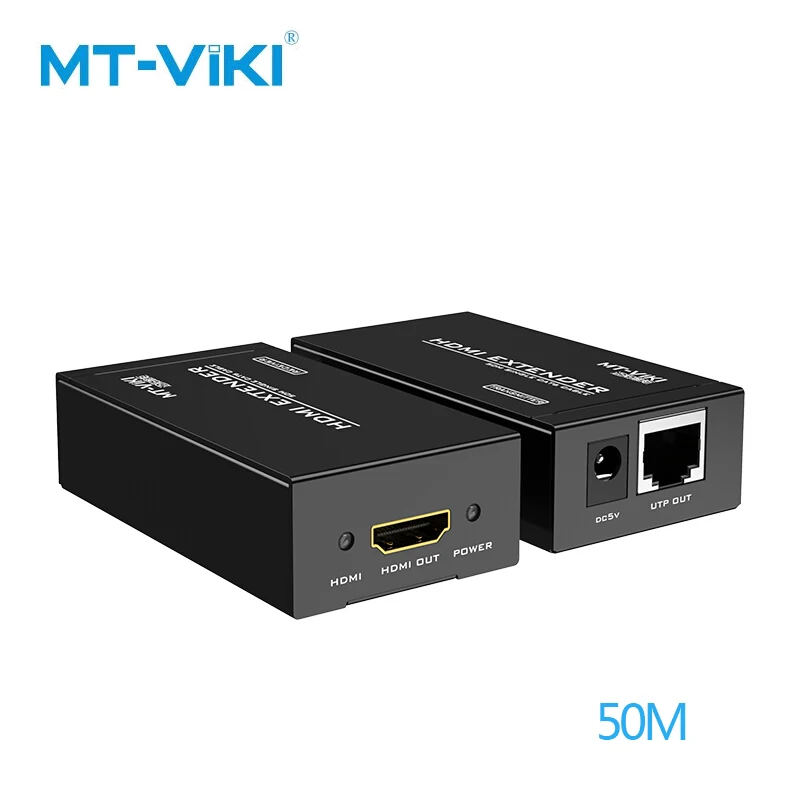 MT-VIKI HDMI extender 60M Turn RJ45 amplifier single network cable to extend 60 meters HD 1080P MT-ED05
MT-VIKI HDMI extender 60M Turn RJ45 amplifier single network cable to extend 60 meters HD 1080P MT-ED05