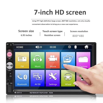 Universal Car Multimedia Player 2 din Android Autoradio Stereo 7" Touch Screen Bluetooth MP5 Player Rear View Camera Mirrorlink
Universal Car Multimedia Player 2 din Android Autoradio Stereo 7" Touch Screen Bluetooth MP5 Player Rear View Camera Mirrorlink