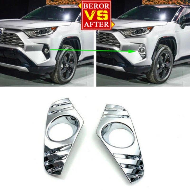 Auto Fog Light Covers ABS Pair Frame 2pcs Exterior Front Lamp For Toyota RAV4 2019
Auto Fog Light Covers ABS Pair Frame 2pcs Exterior Front Lamp For Toyota RAV4 2019