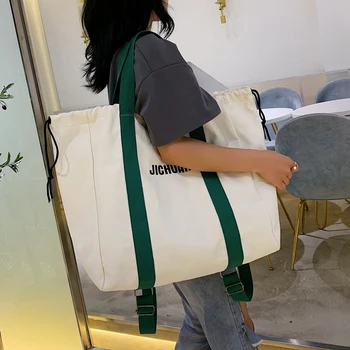 Canvas handbags new 2019 summer fashion Japanese wild casual large capacity shoulder portable bag
Canvas handbags new 2019 summer fashion Japanese wild casual large capacity shoulder portable bag