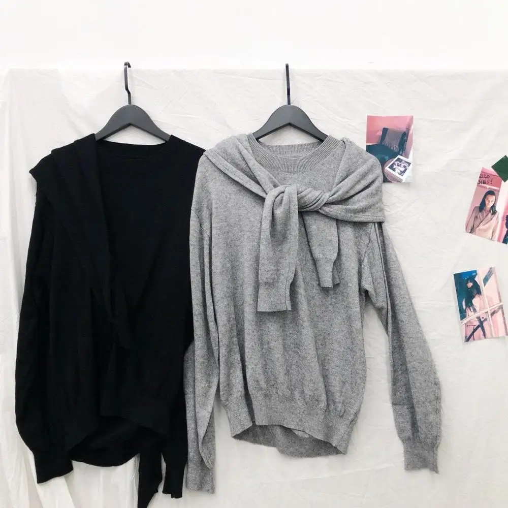 autumn new women wool casual sweater female knitted pullver fake two piece style women clothes 2 color ddxgz2 8.16
autumn new women wool casual sweater female knitted pullver fake two piece style women clothes 2 color ddxgz2 8.16