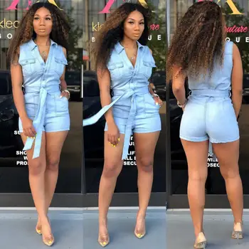 Casual large size female Siamese shorts hot sale cowgirl jumpsuit high waist stretch cowgirl jumpsuit belt slim female shorts
Casual large size female Siamese shorts hot sale cowgirl jumpsuit high waist stretch cowgirl jumpsuit belt slim female shorts