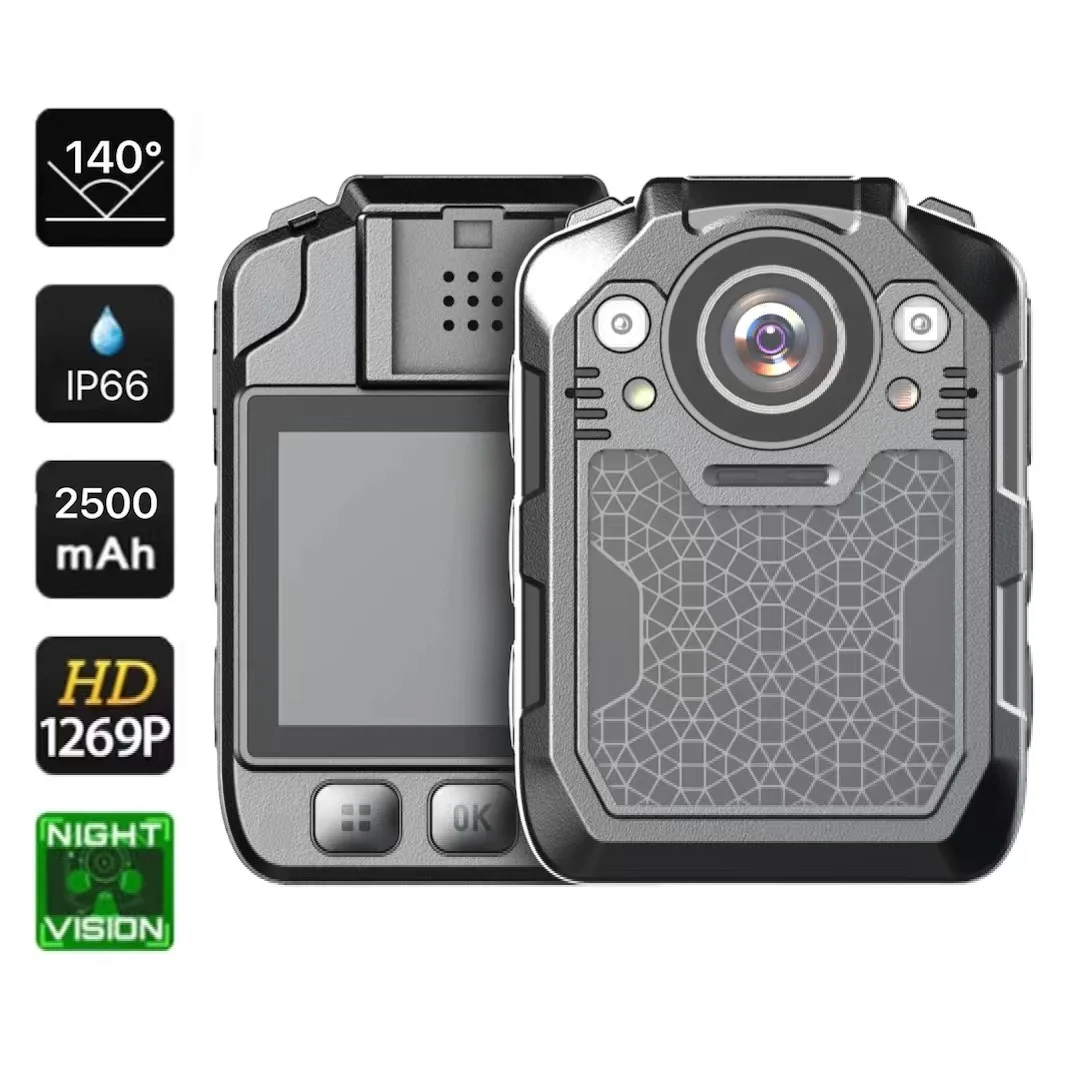 S300 Portable Body Camera Super FHD 1296P Wearable Mini Night Vision Removable SD Card Police DVR Video Recorder Sport DV
S300 Portable Body Camera Super FHD 1296P Wearable Mini Night Vision Removable SD Card Police DVR Video Recorder Sport DV