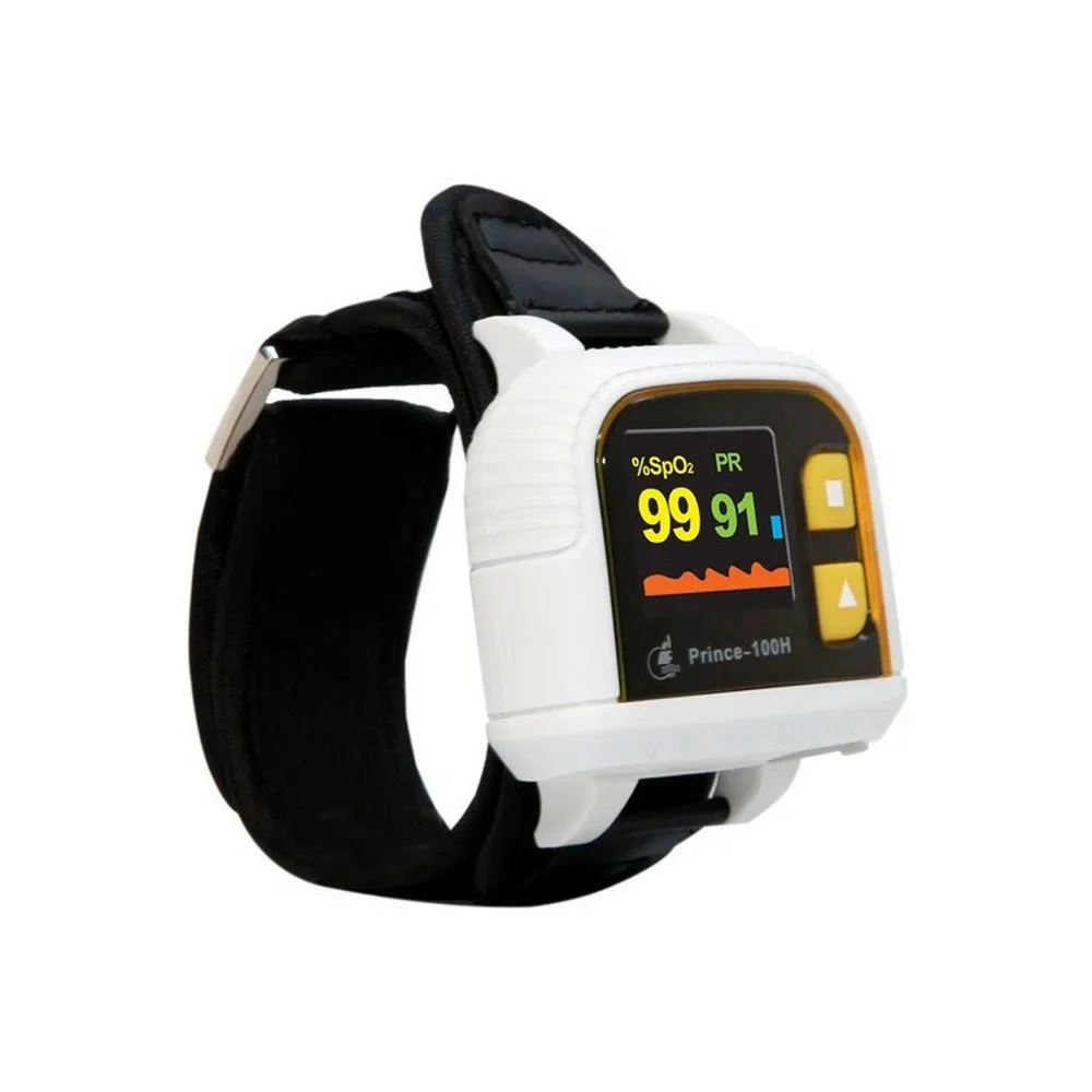 Prince-100h Wrist Pulse Oximetry Detection Heart Rate Respiratory Sleep Monitoring
Prince-100h Wrist Pulse Oximetry Detection Heart Rate Respiratory Sleep Monitoring