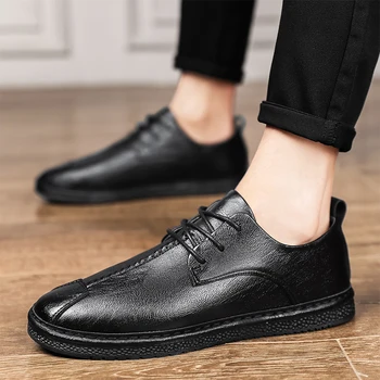 Spring/Autumn Casual Shoes Mens Anti Slip Leather Shoes Men Comfortable Fashion Men Sneakers Good Quality Luxury Brand Men Shoes
Spring/Autumn Casual Shoes Mens Anti Slip Leather Shoes Men Comfortable Fashion Men Sneakers Good Quality Luxury Brand Men Shoes