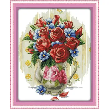 Free Cross Stitching DIY Needlework Patchwork Rose vase 3 Cross Stitch Kits for Embroidery Knitting Needles hobbies and crafts
Free Cross Stitching DIY Needlework Patchwork Rose vase 3 Cross Stitch Kits for Embroidery Knitting Needles hobbies and crafts