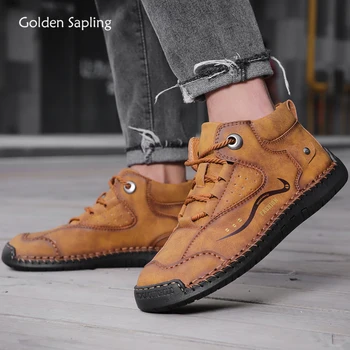 Golden Sapling Retro Men's Boots Soft Rubber Tactical Shoes Men Breathable Handmade Outdoor Boot Plus Large Size Trekking Shoes
Golden Sapling Retro Men's Boots Soft Rubber Tactical Shoes Men Breathable Handmade Outdoor Boot Plus Large Size Trekking Shoes
