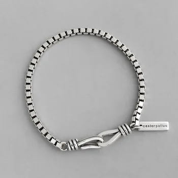 2019 Pulseira Feminina Bracelet S925 Pure Designer Style Restoring Ancient Ways Thick Couple Students Bracelet With Ornament
2019 Pulseira Feminina Bracelet S925 Pure Designer Style Restoring Ancient Ways Thick Couple Students Bracelet With Ornament