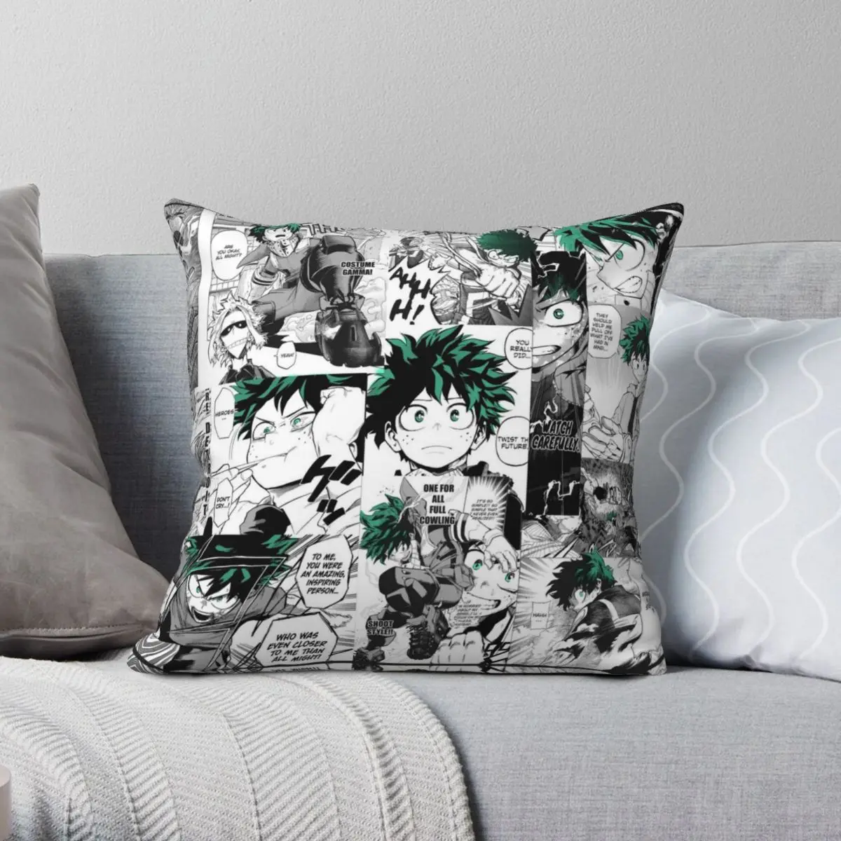 My Hero Academia Deku Manga Collage Square Pillowcase Polyester Linen Velvet Creative Zip Decor Throw Pillow Case Sofa Cushion
My Hero Academia Deku Manga Collage Square Pillowcase Polyester Linen Velvet Creative Zip Decor Throw Pillow Case Sofa Cushion