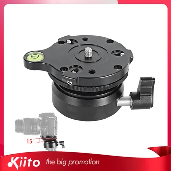 KIITO W11 panning leveling base tripod head camera stand adjusting head with with bubble level for dslr camear tripod
KIITO W11 panning leveling base tripod head camera stand adjusting head with with bubble level for dslr camear tripod