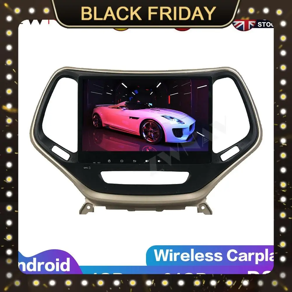 Android 10.0 8 Core With DSP For Jeep Cherokee 2016-2017 Car Radio Video Player Multimedia GPS Navigation Sedan No Dvd 2 Din
Android 10.0 8 Core With DSP For Jeep Cherokee 2016-2017 Car Radio Video Player Multimedia GPS Navigation Sedan No Dvd 2 Din