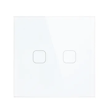 Esooli EU Standard Touch Switch Crystal Glass Panel 2 Gang 1 Way Touch Switch, EU Light Wall Touch Screen Switch,AC 170-250V
Esooli EU Standard Touch Switch Crystal Glass Panel 2 Gang 1 Way Touch Switch, EU Light Wall Touch Screen Switch,AC 170-250V
