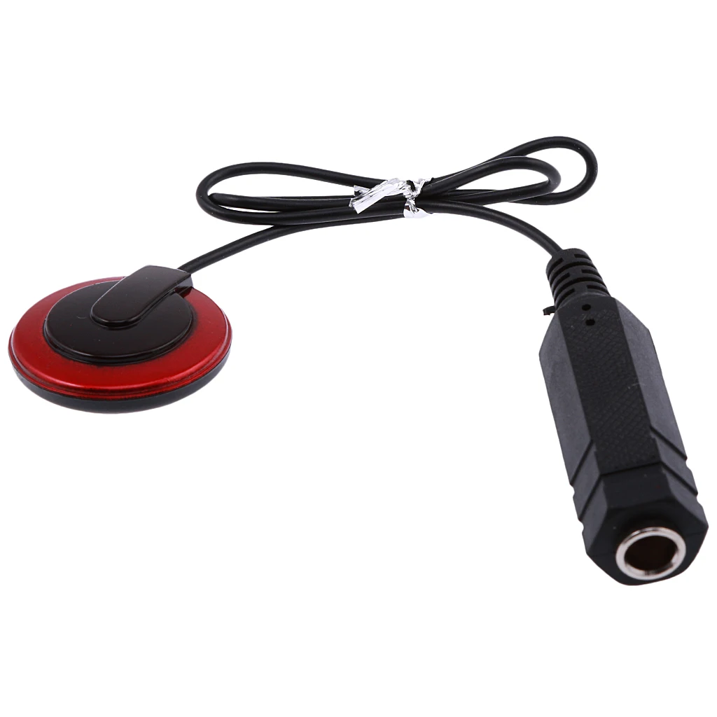 6.35mm Piezo Pickup Transducer for Guitar Ukulele Mandolin Replacement Parts 6.35mm Piezo Pickup Transducer for Guitar Ukulele Mandolin Replacement Parts