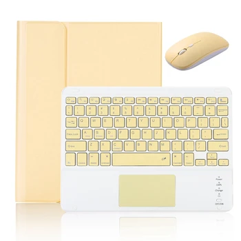 Detachable Press Bluetooth Keyboard Case and Mouse Set for iPad Pro10.5/Air3 /iPad 10.2 (2020/2019) Tablet
Detachable Press Bluetooth Keyboard Case and Mouse Set for iPad Pro10.5/Air3 /iPad 10.2 (2020/2019) Tablet