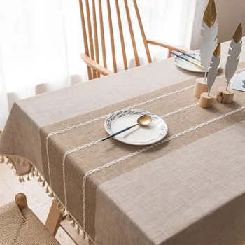 Tablecloth Nordic Table Mat Washable Cotton Linen Tablecloth Fringe Dustproof Tablecloth Desk Mat Tablecloth
Tablecloth Nordic Table Mat Washable Cotton Linen Tablecloth Fringe Dustproof Tablecloth Desk Mat Tablecloth