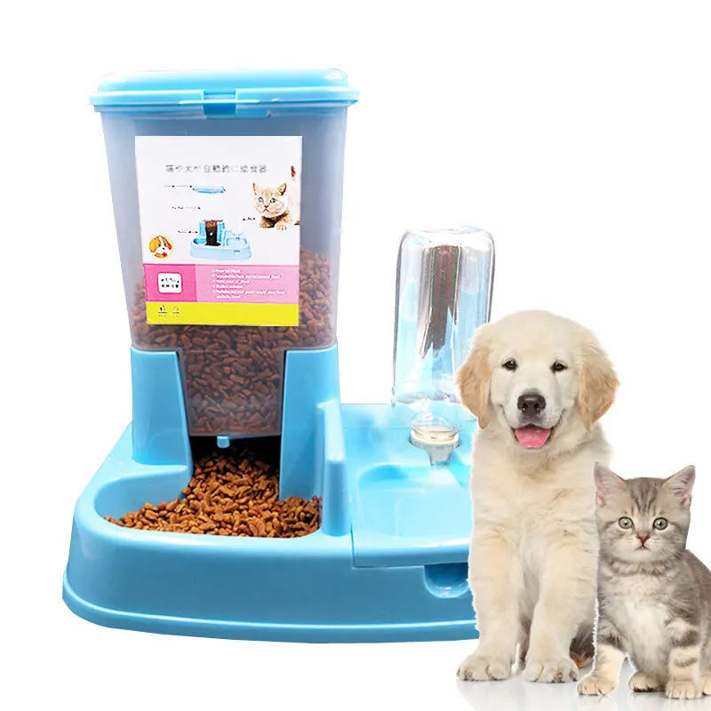 Dog Bowl Blue Automatic Feeder Cat Bowl Double Automatic Drinking Water Automatic Pet Feeder Dog Cat Supplies
Dog Bowl Blue Automatic Feeder Cat Bowl Double Automatic Drinking Water Automatic Pet Feeder Dog Cat Supplies