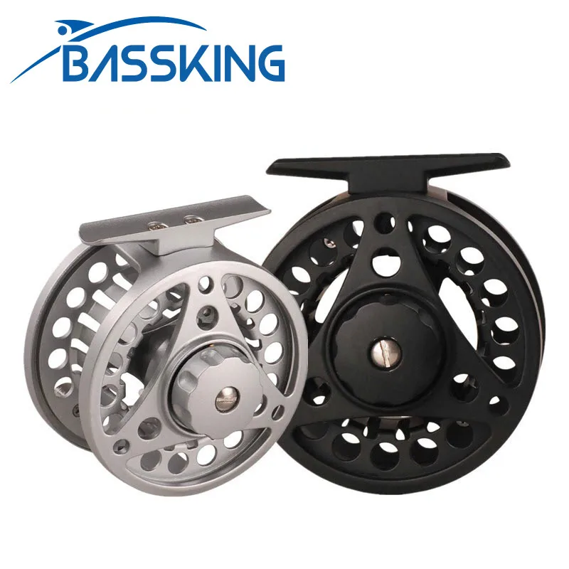 BASSKING 75mm 85mm Fly Fishing Reel 2+1 Ball Bearing Aluminum Alloy Left/Right Hand Carretilha De Pesca Vissen Wheel | Спорт и