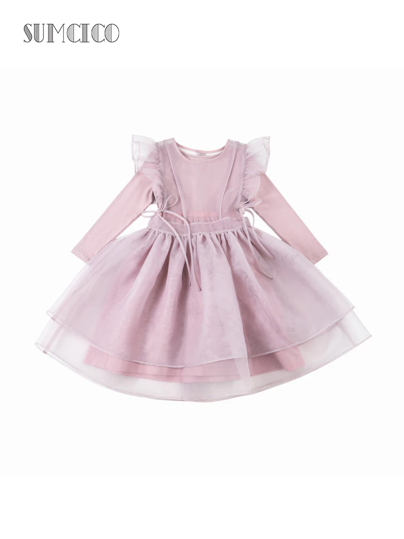 Sumcico 2020SS Latest Girl's Cotton Lining Purple Double-layer Lolita Style Dress Toddler Baby's Tulle Dress Age 2-15Y
Sumcico 2020SS Latest Girl's Cotton Lining Purple Double-layer Lolita Style Dress Toddler Baby's Tulle Dress Age 2-15Y