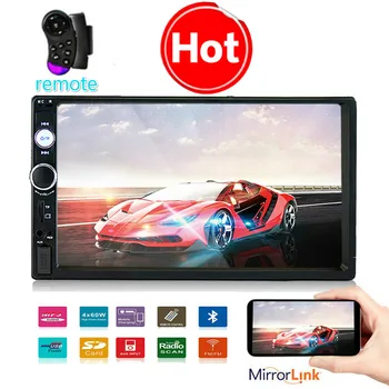 7" MP5 Car Radio Player Multimedia Universal Bluetooth Touch Screen Autoradio TF USB FM Media 2 Din Subwoofer
7" MP5 Car Radio Player Multimedia Universal Bluetooth Touch Screen Autoradio TF USB FM Media 2 Din Subwoofer