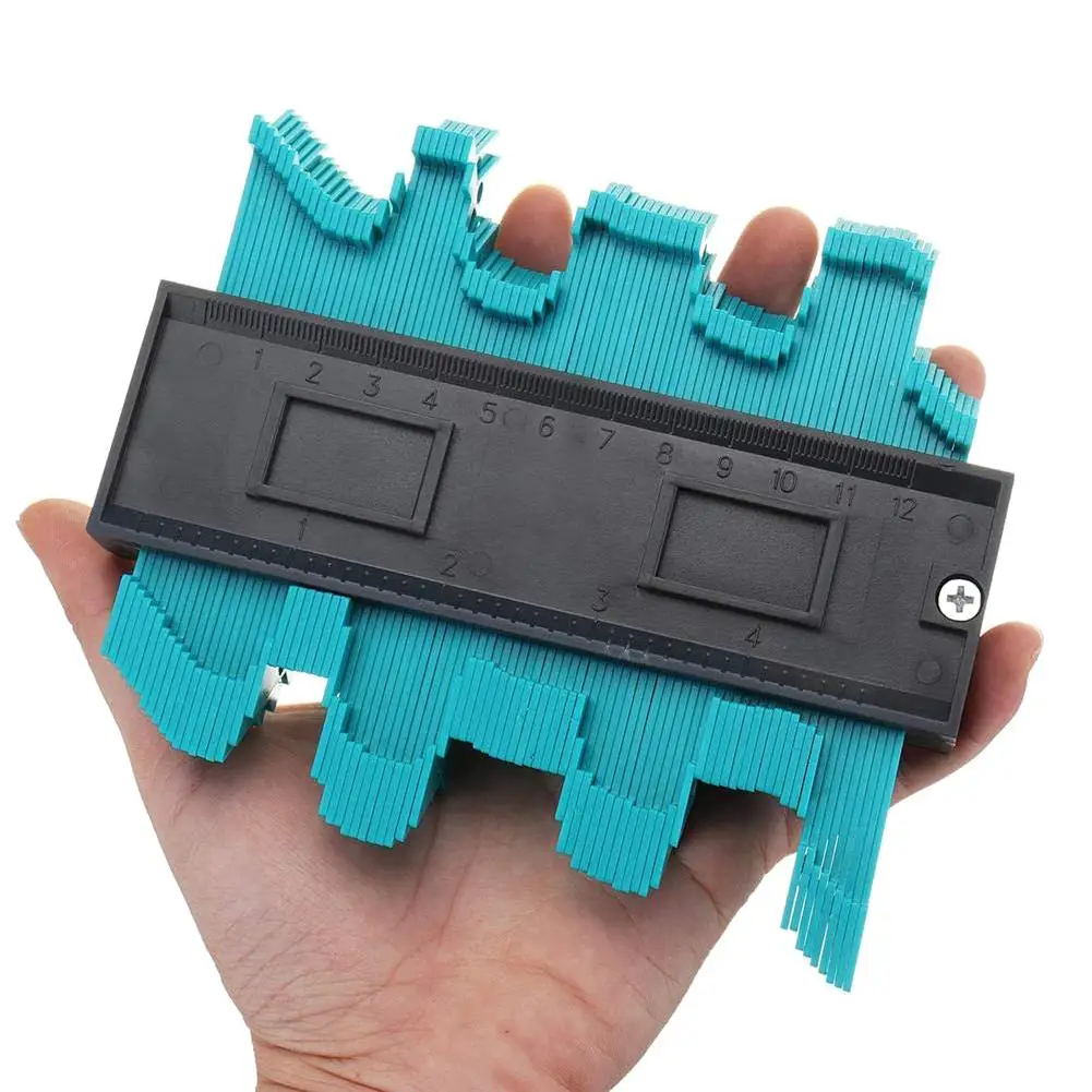 5inch ABS Irregular Shaper Profile Ruler Contour Tiling Laminate Tiles Edge Shaping Wood Measure Gauge Contour Gauge Duplicator
5inch ABS Irregular Shaper Profile Ruler Contour Tiling Laminate Tiles Edge Shaping Wood Measure Gauge Contour Gauge Duplicator