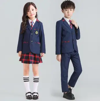 2019 Formal Boys Girls Blazer Suits set Kid school Party Suits Blazer Costume Garcon Formal School wears 2-12Y 
2019 Formal Boys Girls Blazer Suits set Kid school Party Suits Blazer Costume Garcon Formal School wears 2-12Y