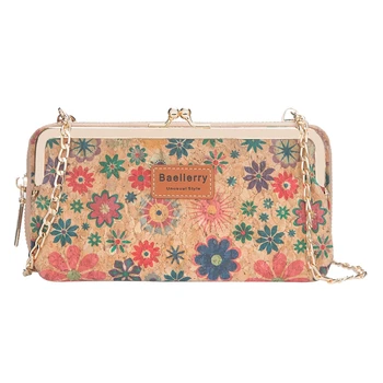 Baellerry Ladies Wallet Mobile Phone Bag Cork Zipper Handbag Wrist Bag Clutch Bag Shoulder Strap Bag 223
Baellerry Ladies Wallet Mobile Phone Bag Cork Zipper Handbag Wrist Bag Clutch Bag Shoulder Strap Bag 223