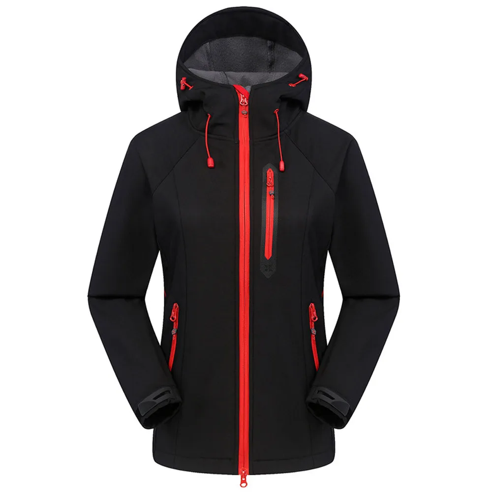 CHAMSGEND Outdoor Women's Softshell Jacket Jacket Jacket Solid Color Jacket Dropshipping
CHAMSGEND Outdoor Women's Softshell Jacket Jacket Jacket Solid Color Jacket Dropshipping