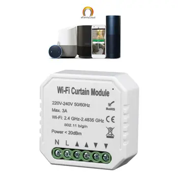 WiFi Smart Curtain Switch Module Roller Blinds Shutter Motor APP Remote Control 77UD
WiFi Smart Curtain Switch Module Roller Blinds Shutter Motor APP Remote Control 77UD