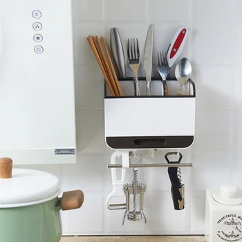 Plastic Chopstick Holder Wall-mounted Drain Chopstick Cage Household Tableware
Plastic Chopstick Holder Wall-mounted Drain Chopstick Cage Household Tableware