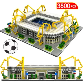 Famous Architecture Diamond Blocks Football Soccer Field Soccer Camp Nou Signal Lduna Park Mini Building Blocks Toys for Kids
Famous Architecture Diamond Blocks Football Soccer Field Soccer Camp Nou Signal Lduna Park Mini Building Blocks Toys for Kids