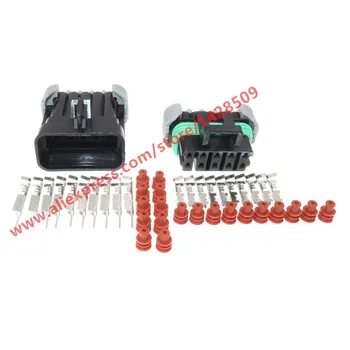 5 Sets 10 Pin Car Waterproof Connector With Terminal Female Male Auto Sealed Diagnostics Plugs 12045808 12065425
5 Sets 10 Pin Car Waterproof Connector With Terminal Female Male Auto Sealed Diagnostics Plugs 12045808 12065425