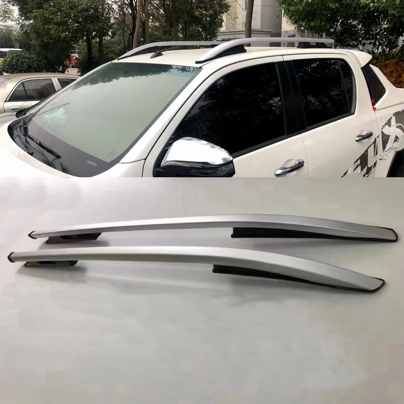 Roof Rails Car Accessories Silver Roof Rails Rack Carrier Bars For Hilux Revo Rocco 2015-2019 2020 2021 Pickup Car Parts
Roof Rails Car Accessories Silver Roof Rails Rack Carrier Bars For Hilux Revo Rocco 2015-2019 2020 2021 Pickup Car Parts