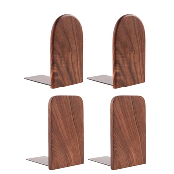 2Pcs Hand Crafted Wooden Bookends with Metal Base Heavy Duty Walnut Book Stand Support Organizer Shelves
2Pcs Hand Crafted Wooden Bookends with Metal Base Heavy Duty Walnut Book Stand Support Organizer Shelves