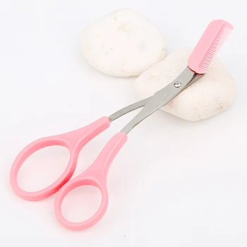 Eyebrow Trimmer Scissors with Comb Eyelash Hair Scissors Eyelash Hair Clips Scissors Comb Hair Removal Grooming Shaping Shaver
Eyebrow Trimmer Scissors with Comb Eyelash Hair Scissors Eyelash Hair Clips Scissors Comb Hair Removal Grooming Shaping Shaver