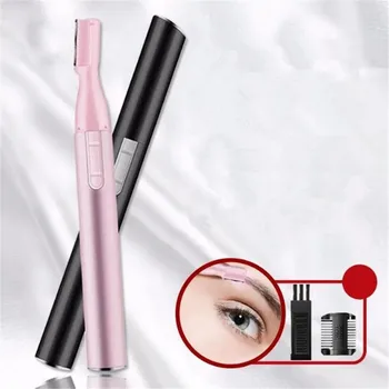 1pc Electric Eyebrow Trimmer Painless Eye Brow Epilator Mini Eye Brow Razor Shaper Shaver Portable Facial Hair Remover for Women 
1pc Electric Eyebrow Trimmer Painless Eye Brow Epilator Mini Eye Brow Razor Shaper Shaver Portable Facial Hair Remover for Women