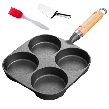 4 Holes Omelet Pan Burger Eggs Ham PanCake Maker Frying Pans Non-stick Breakfast M68E
4 Holes Omelet Pan Burger Eggs Ham PanCake Maker Frying Pans Non-stick Breakfast M68E