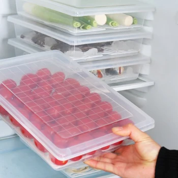 Fresh Keeping Fish Lid Removable Vegetable With Drain Plate Food Container Transparent Storage Box Fridge Organizer Kitchen Meat
Fresh Keeping Fish Lid Removable Vegetable With Drain Plate Food Container Transparent Storage Box Fridge Organizer Kitchen Meat